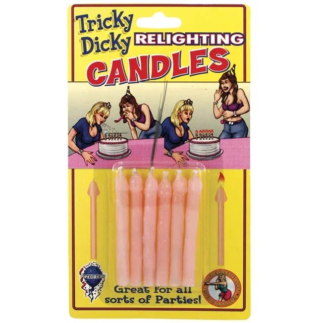 ‘–Relighting Cock Candles 6pc.