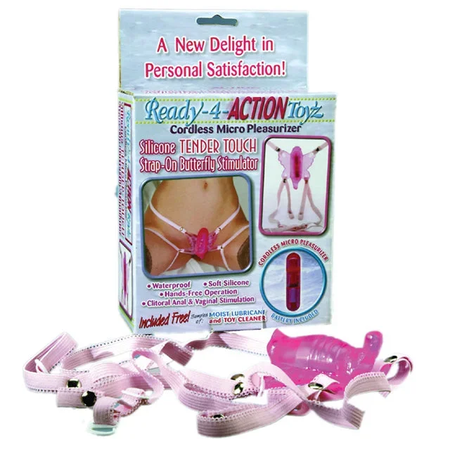 ‘++Iat Strap On Butterfly