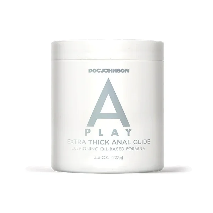 A-Play Extra Thick Anal Glide Cushioning Oil-Based Formula 4.5oz.