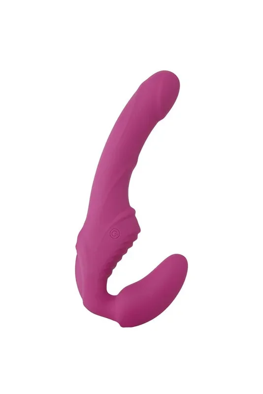 Adam & Eve – Eve’s Vibrating Strapless Strap-On – Pink