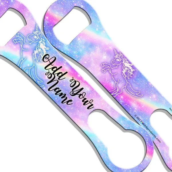 ADD YOUR NAME V-Rod® Bottle Opener – Unicorn