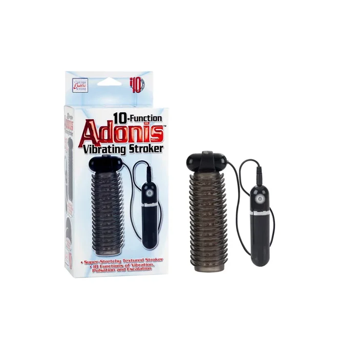 Adonis Vibrating Stroker – Smoke 10-Function