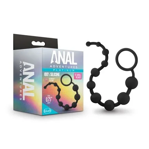 ANAL ADVENTURES PLATINUM 10 ANAL BEADS