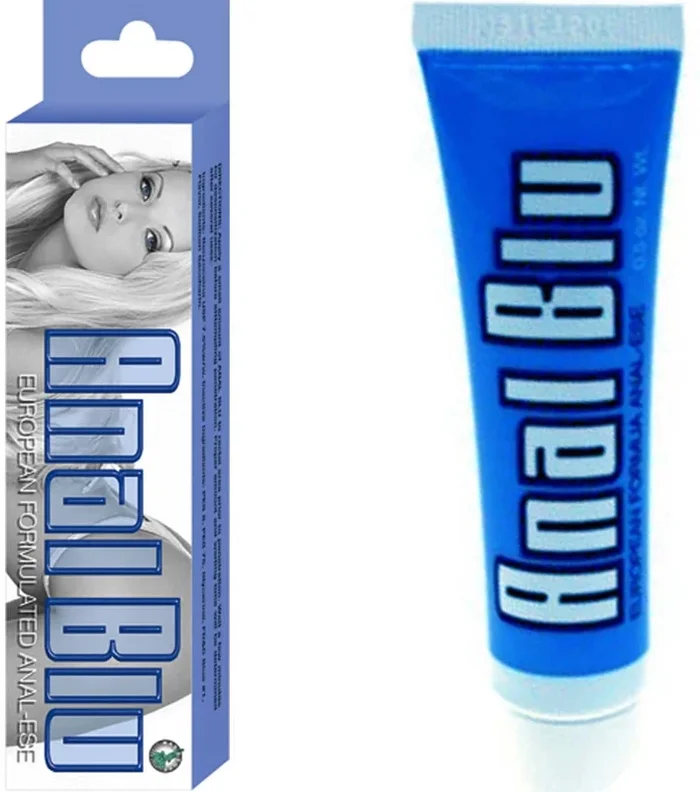 Anal Blue European Formulated Anal Sex Lubes