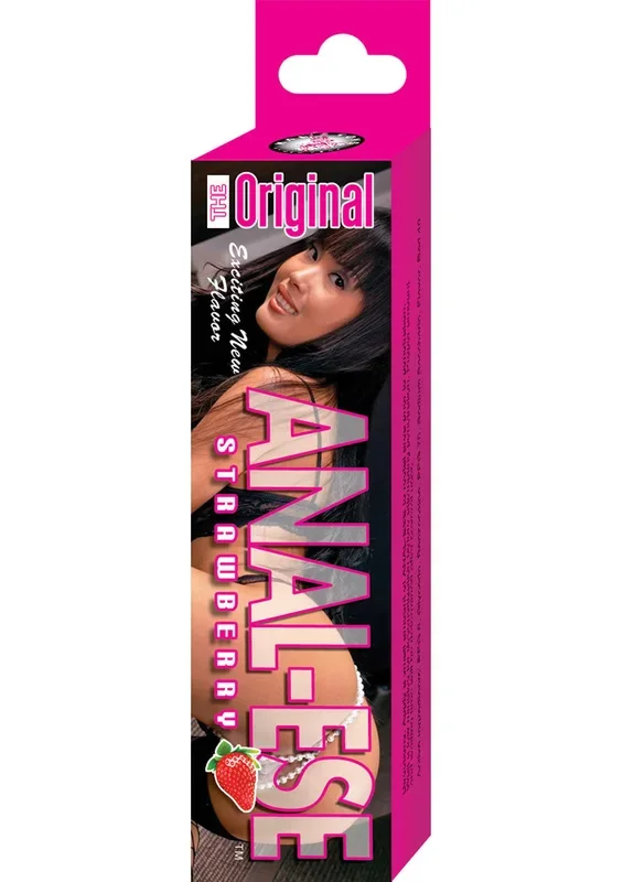 Anal-Ese Desensitizing Anal Lubricant .5oz – Strawberry Flavor