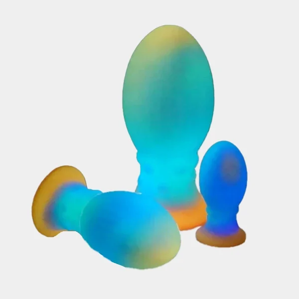 Anesidora Large Glow in the Dark Butt Plug 3 Sizes