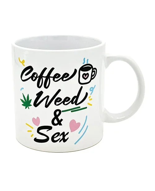Attitude Mug Coffee, Weed & Sex – 22 oz