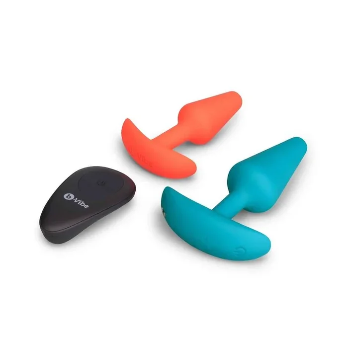 B-Vibe BUTTIES ANAL TRAINING SET (2 PIECE) – Multi-Coloured