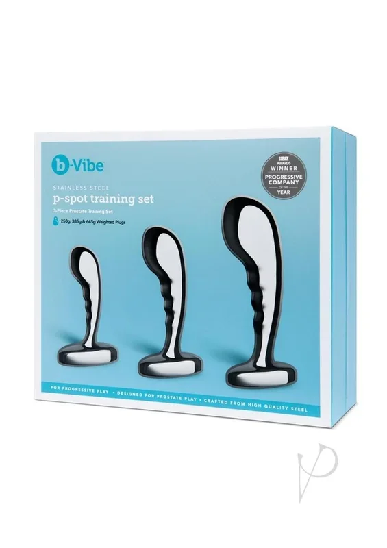 B-Vibe Stainless Steel P-Spot Training