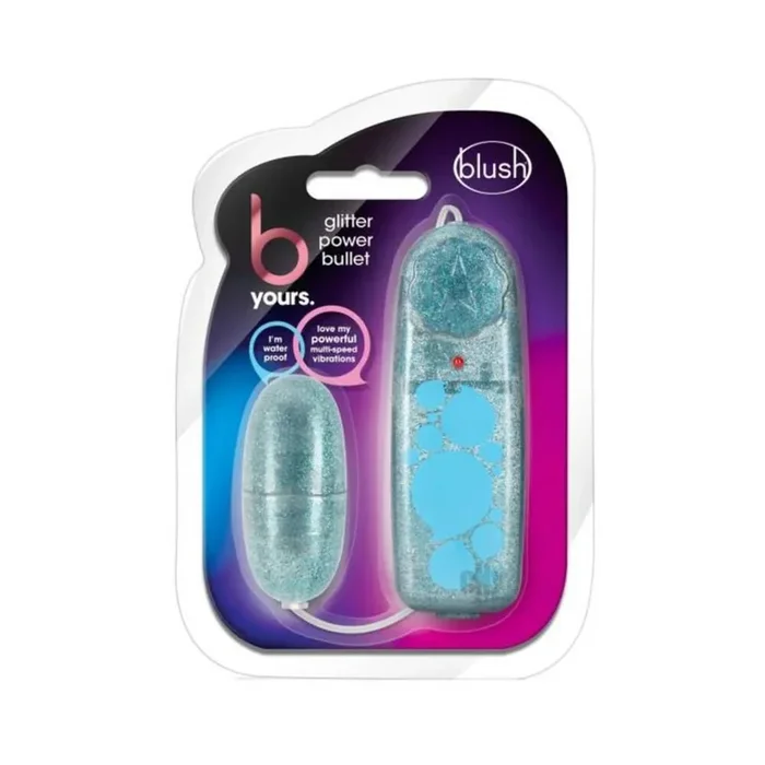 B Yours – Glitter Power Bullet – Blue