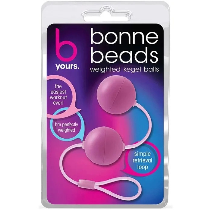 B Yours Bonne Beads Weighted Kegel Balls – Pink