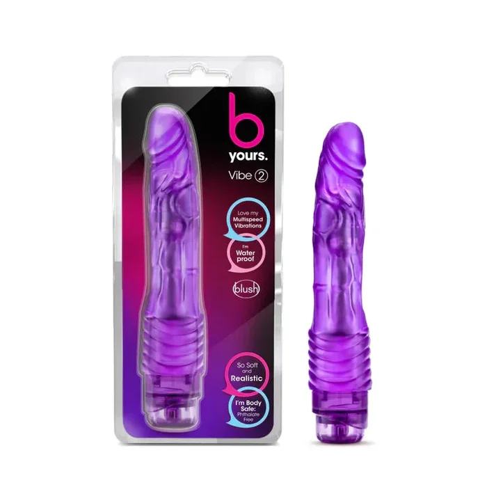 B Yours Realistic Vibrator no 2 7.5″ by Blush Novelties