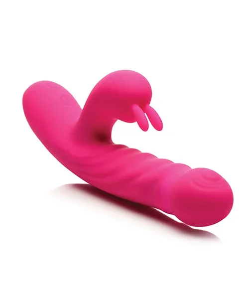 Bang! 10X Thrusting & Vibrating Rabbit – Pink