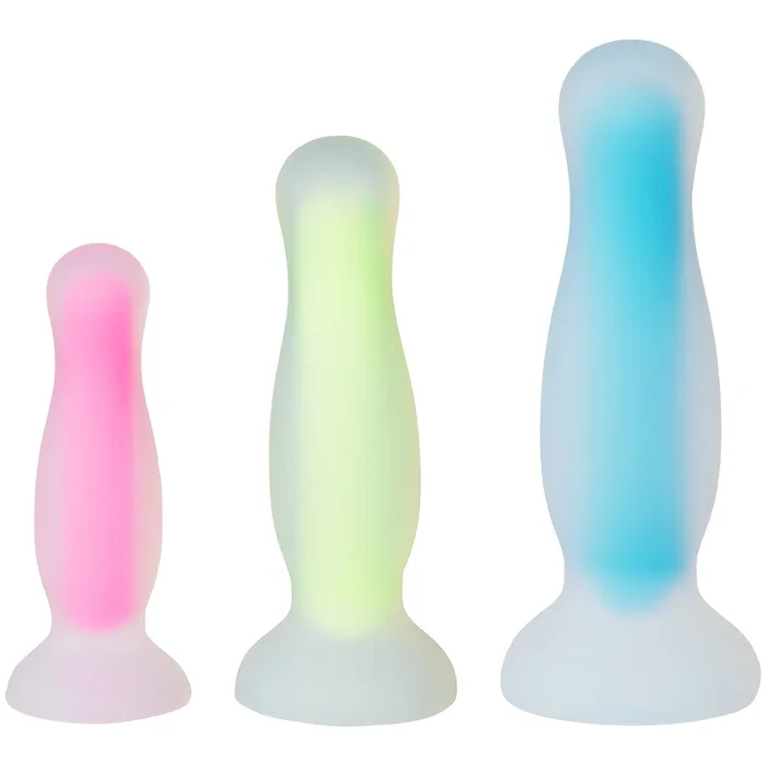 Baseks Glow in the Dark Anal Dildo Set