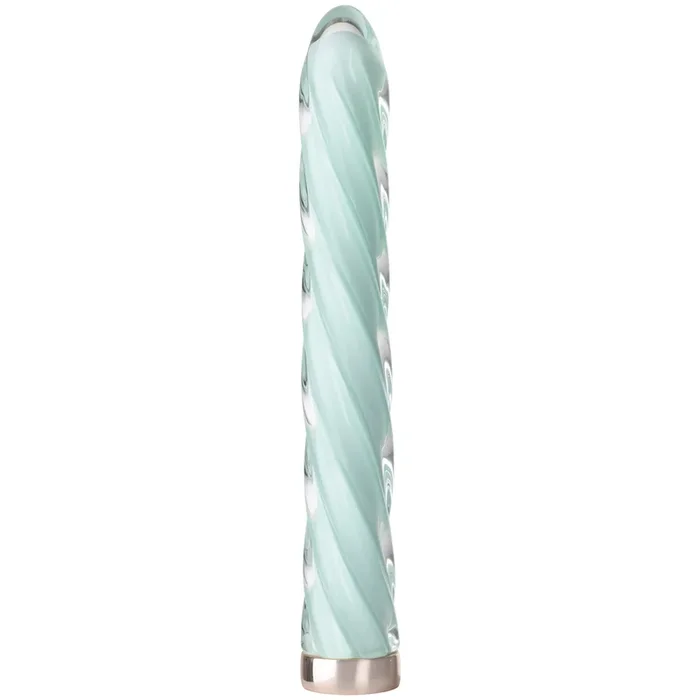 Baseks Rechargeable Swirly Glass Vibrator 7 Inch
