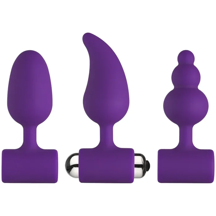 Baseks Teaser Vibrating Butt Plug Set