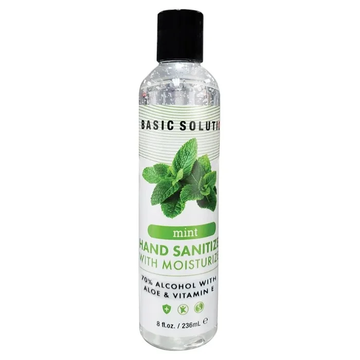 Basic Solutions Hand Sanitizer Gel-Mint 8oz