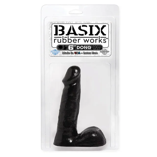 Basix Rubber Works – 6in. Dong Black
