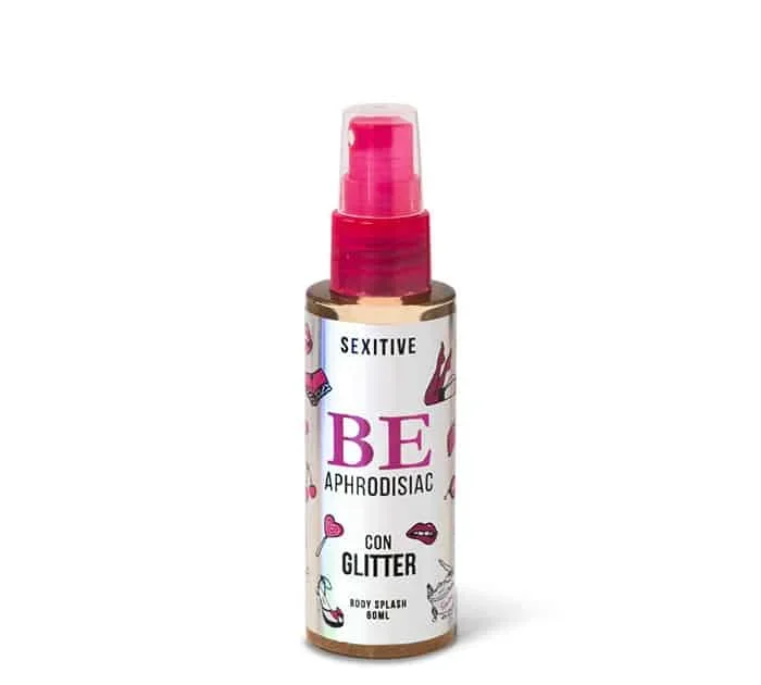 Be Body Splash con feromonas y glitter 60ml Sexitive
