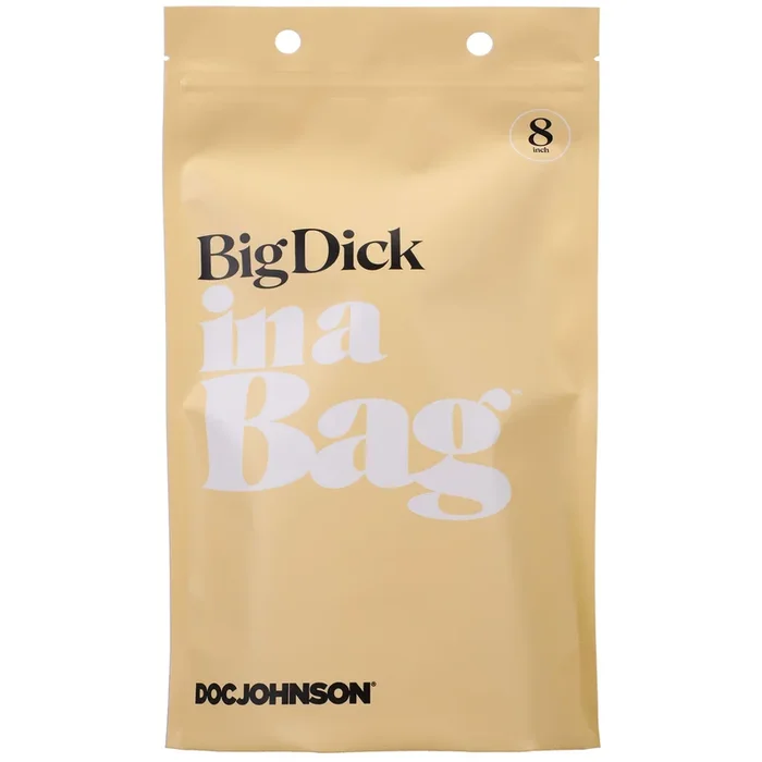 Big Dick in a Bag 8 Inch – Clear