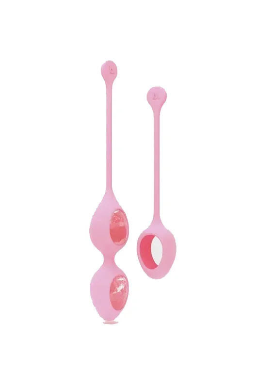 Biird – Yonii Rose Quartz Crystal Kegel Egg Set