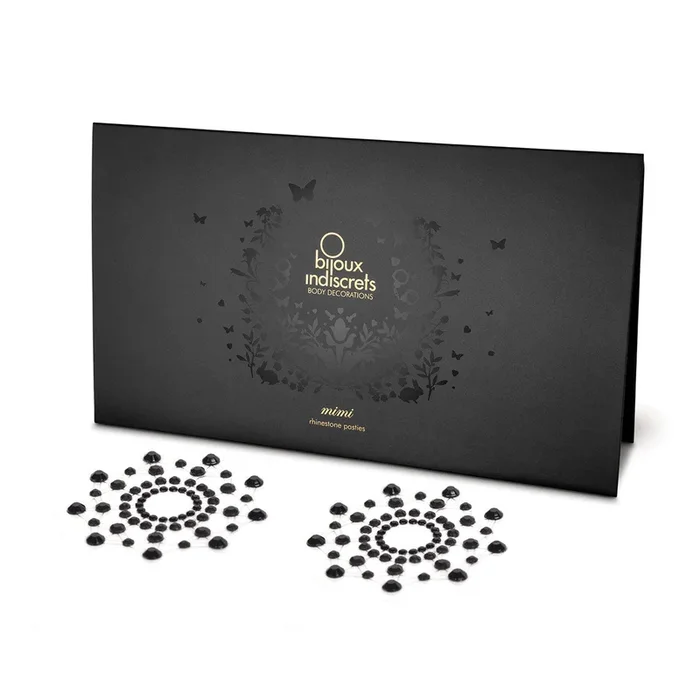 Bijoux Indiscrets Mimi Jewel Pasties – Black