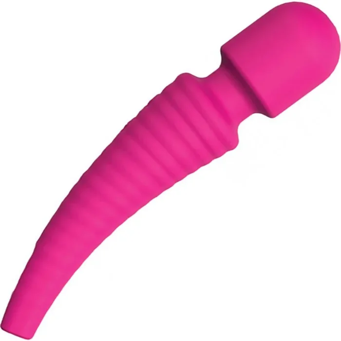Bliss Virtue Body Wand Vibrator Silicone Rechargeable Waterproof Pink