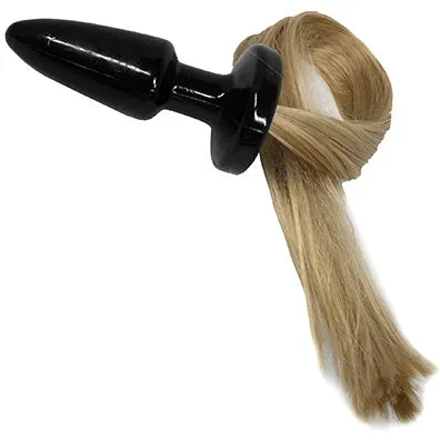 Blonde Pony Tail Plug
