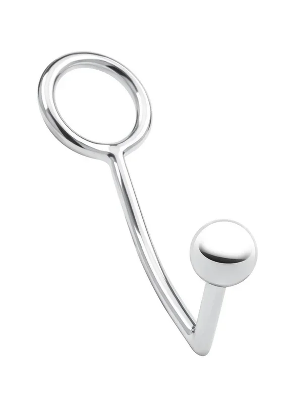 Blue Line Anal Hook and Cock Ring 45mm – Stainless