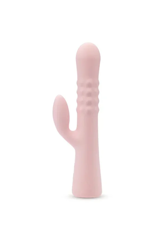 Blush Novelties – Jaymie Rabbit Vibrator With Pulsating Shaft – Pink
