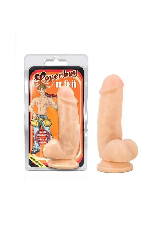 Blush Novelties – Loverboy – Mr Fix It – 7 Inch Dildo – Beige