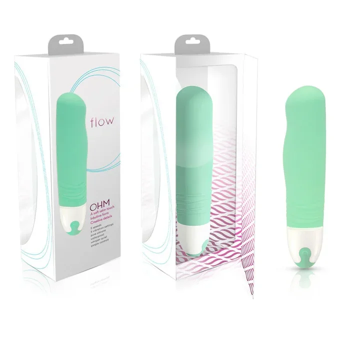Blush Ohm Flow Massager Multispeed Waterproof (Mint)