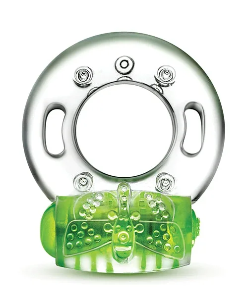 Blush Play with Me Arouser Vibrating C-Ring – Green