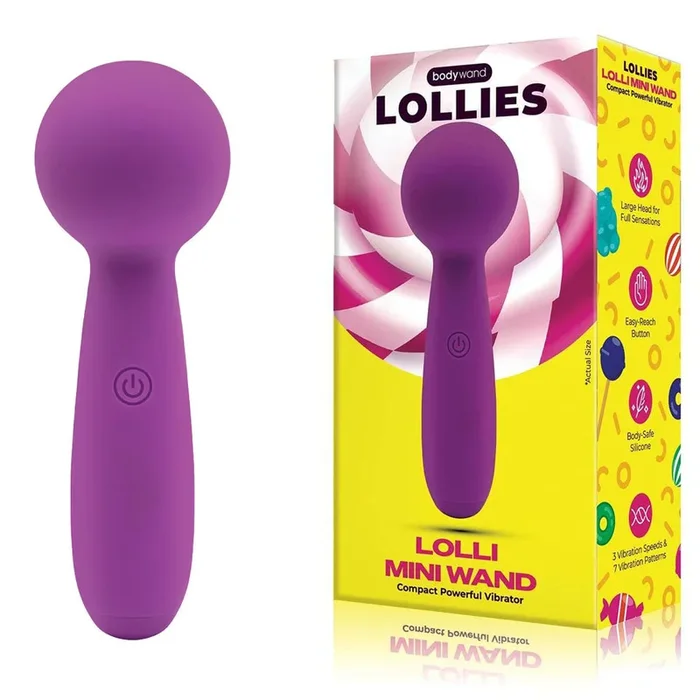 Bodywand Lolli Mini Wand – – 11 cm USB Rechargeable Mini Massage Wand