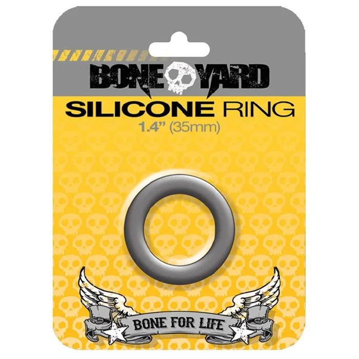 Boneyard Silicone Ring 35mm Grey