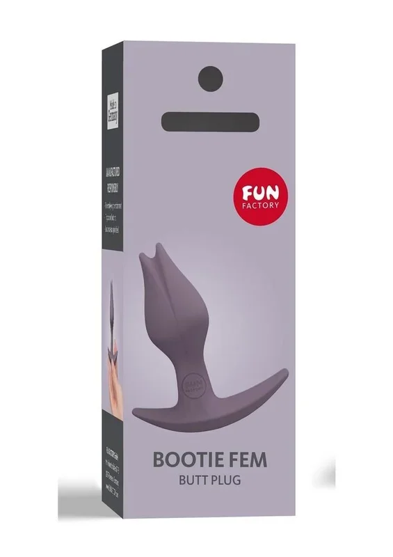 Bootie Fem Anal Plug – Dark Taupe