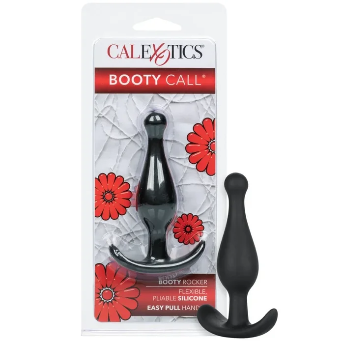 Booty Call Booty Rocker Silicone Anal Probe – Black