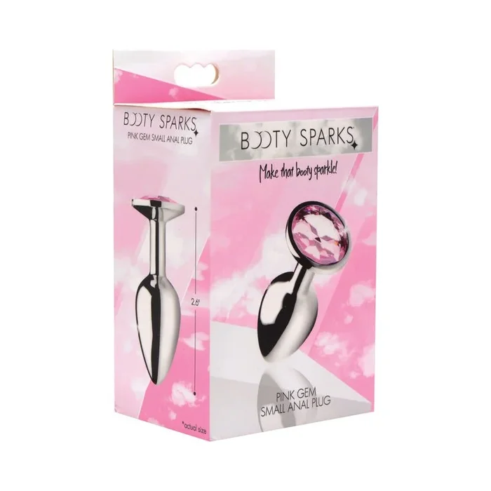 Booty Sparks Pink Gem Anal Plug S