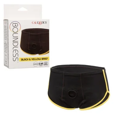 Boundless™ Black & Yellow Brief – S/M