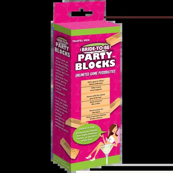 Bride to Be Party Blocks