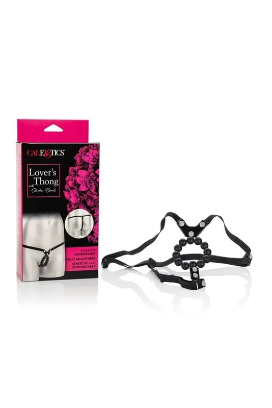 Cal Exotics – Lover’s Thong With Stroker Beads