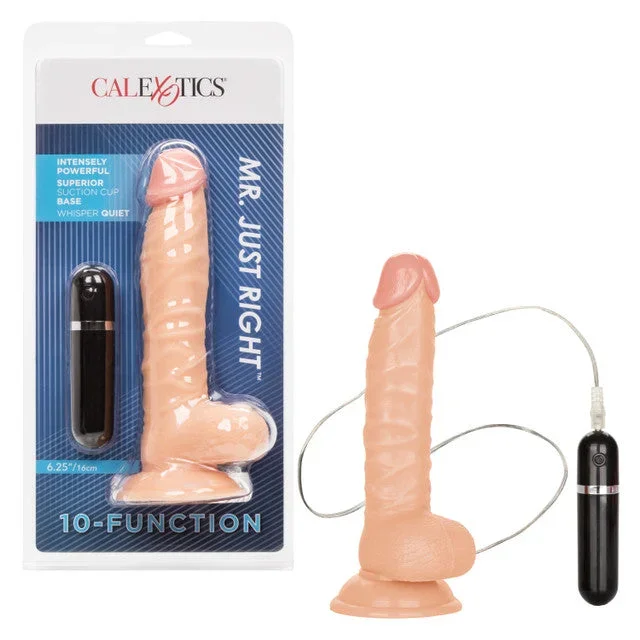 CalExotics 10-Function Mr. Just Right 6.25″/16 cm Vibe