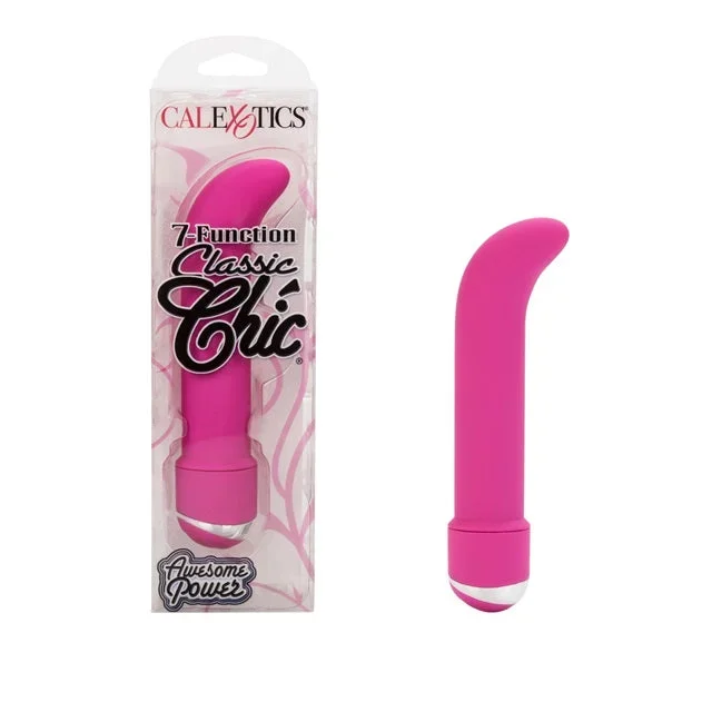 CalExotics 7-Function Classic Chic Mini “G” Vibe – Pink