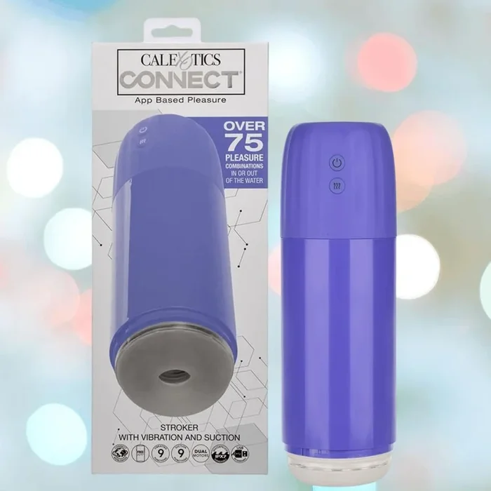 CalExotics Connect Stroker with Vibration and Suction