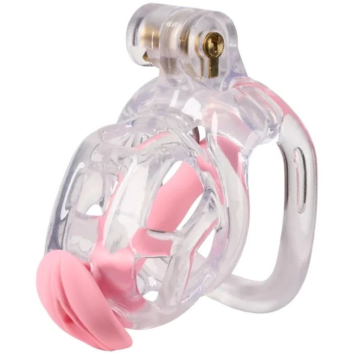 Cellmate Guardian Chastity Cage Clear