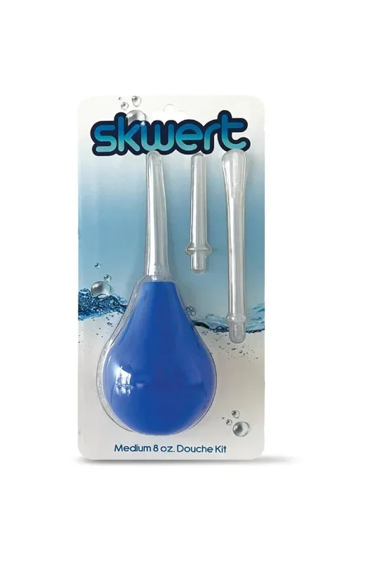 Channel 1 Releasing – Skwert Medium 8oz – 4 Piece Douche Kit – Blue