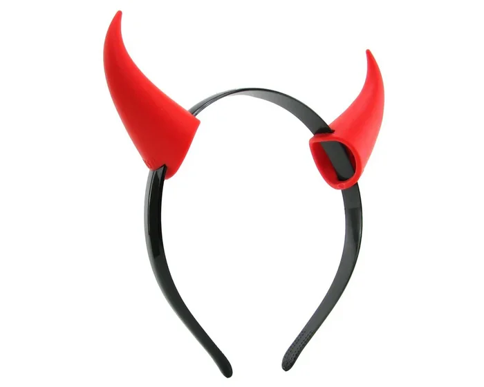 Cintillo de diabla con cachito vibrador Hustler