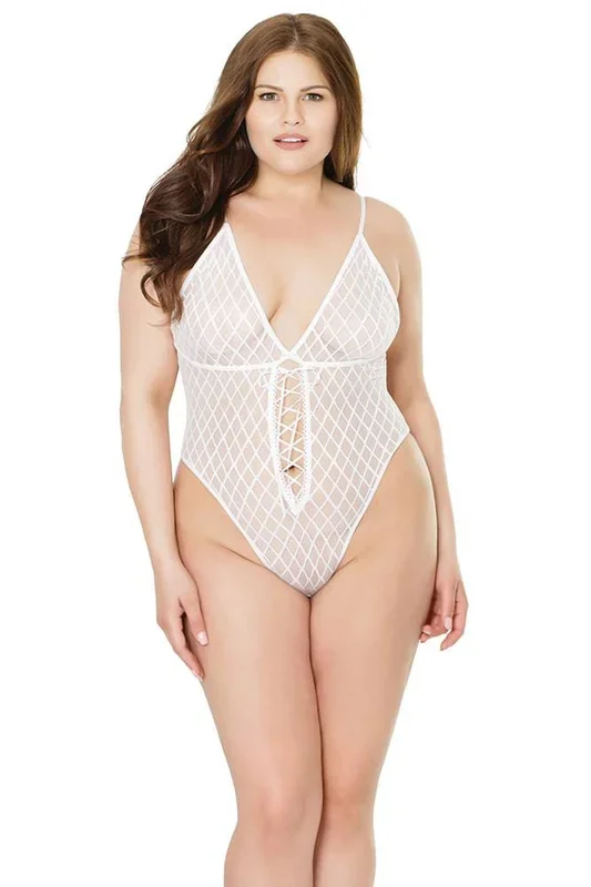 Coquette – 2483X – Teddy – OS/XL – White