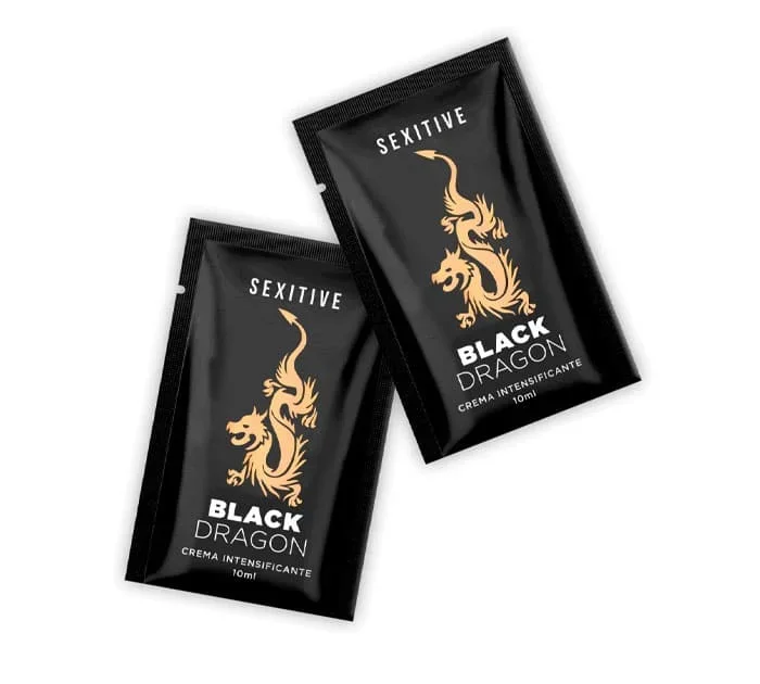 Crema Intensificante para hombre Black Dragon sachet 10ml Sexitive