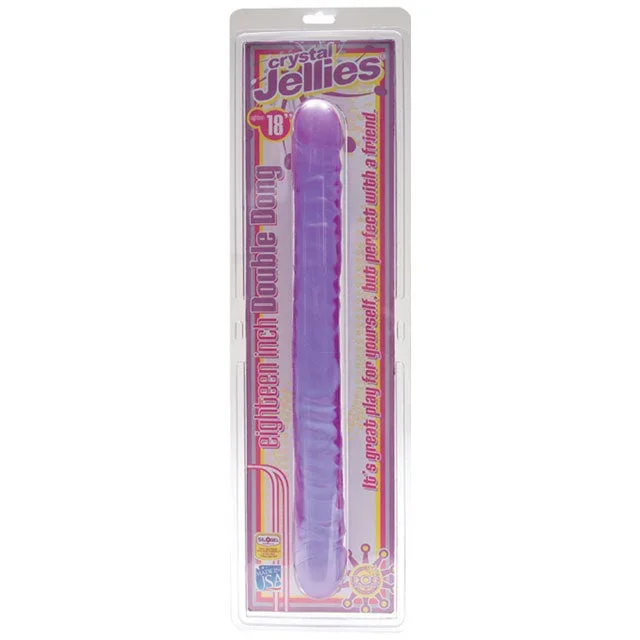 Crystal Jellies – Double Dong Purple 18in